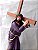 Senhor dos Passos 67cm em Gesso com Cruz de Madeira - Imagem 4