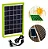 Painel Portátil Solar 6w 5em Carregador solar DP-Li27 - Imagem 2