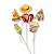 Kit 50 Enfeite Decorativo Palito Personalizado festa Junina - Imagem 1