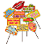 Kit 10 Placa Plaquinha Decorativa Festa Junina Selfies - Imagem 1