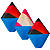 KIT 20 BALÃO DECORATIVO DE PAPEL FESTA JUNINA COLORIDO - Imagem 1