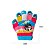 Kit 06 Par Luva Infantil Criança Lã Menina Inverno Frio Luxo - Imagem 3