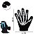 Par Luva Frio Touch Caveira Halloween Mexer Celular Adulto - Imagem 2
