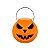 Cesta Balde Abobora P/Doces Decoração Festa Halloween - Imagem 3