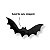 Kit 48 Morcego Plástico Colar Parede Simples Festa Halloween - Imagem 3