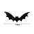Kit 48 Morcego Plástico Colar Parede Simples Festa Halloween - Imagem 4