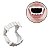 KIT 06 DENTADURA VAMPIRO PLÁSTICO FESTA SACOLINHA HALLOWEEN - Imagem 1