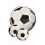 Kit 03 Enfeite Mural Bola Decoração Brasil Copa do Mundo - Imagem 1