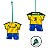 01 Camisa Copa do Mundo Pendurar Carro Futebol Brasil - Imagem 1