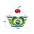 12 Forma Papel Cupcake Coração Festa Copa do Mundo Futebol - Imagem 2