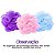 Kit 08 Esponja Bucha Buchinha De Banho Nylon Suave Delicada - Imagem 3