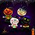 06 Enfeite Boneco Monstrinhos de Corda Decoração Halloween - Imagem 3