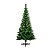 01 Arvore De Natal Pinheiro Grande Simples Verde 1,20 Metros - Imagem 1