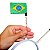 06 Tiara Festa Copa do Mundo Futebol Torcida Bandeira Brasil - Imagem 5