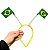 06 Tiara Festa Copa do Mundo Futebol Torcida Bandeira Brasil - Imagem 1
