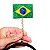 01 Tiara Simples Festa Copa do Mundo Futebol Bandeira Brasil - Imagem 2