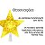 01 Estrela Ponteira Ponta Arvore Natal Colorida Led Pisca - Imagem 3