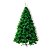 01 Arvore De Natal Pinheiro Grande Verde Luxo 2,10mt - Imagem 1