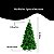 Arvore de Natal Pinheiro Grande Luxo Verde Nevada 2,10m - Imagem 3