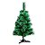 01 Arvore de Natal Pinheiro Pequena Verde Nevada Luxo - 90cm - Imagem 1