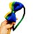 06 Tiara Arquinho Copa do Mundo Jogo Futebol Bandeira Brasil - Imagem 1