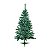 01 Arvore De Natal Pinheiro Grande Simples Verde Nevada1,20M - Imagem 1