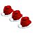 06 Touca Gorro de Natal Gorrinho Papai Noel Mamãe Noel Luxo - Imagem 1