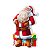 01 Enfeite Totem Mural Natal Papelão Decoração Papai Noel - Imagem 1