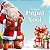 01 Enfeite Totem Mural Natal Papelão Decoração Papai Noel - Imagem 2