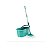 Mop Esfregão Giratório Flash Limp Grande Mop8209 Verde Agua - Imagem 2