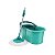 Mop Esfregão Giratório Flash Limp Grande Mop8209 Verde Agua - Imagem 1