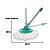 Mop Esfregão Giratório Flash Limp Grande Mop8209 Verde Agua - Imagem 4