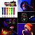 12 Tinta Neon Maquiagem Corporal Festa Carnaval Aniversário - Imagem 4