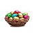 10 Forma Mini Ovo Ovinho Páscoa Bombom Chocolate Acetato 20g - Imagem 2