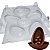 10 Forma Ovo Páscoa Chocolate Acetato C/ Silicone Molde 250g - Imagem 1