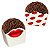 144 Forminha Brigadeiro Festa Beijo Dia das Mães/ Namorados - Imagem 1
