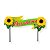 Kit 03 Topos de Bolo Enfeite Girassol Decoração Festa Junina - Imagem 1