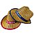 01 Chapéu Mariboro Palha Caipira Festa Junina Menino Cowboy - Imagem 1