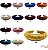 Kit 10 Tiara Alta Acolchoada Fofinha Veludo 30mm - Luxo - Imagem 2