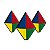 Kit 10 Painel Balão EVA 10cm Decoração Festa Junina Arraiá - Imagem 2