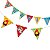 06 Bandeira Faixa Arraia Bandeirinha Decoração Festa Junina - Imagem 3