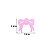 150 Mini EVA Glitter Aplique Rosa Laço Pet Lacinhos 3,5cm - Imagem 3