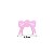 Kit 150 Aplique Enfeite Laço Lacinho EVA Decoração Rosa 6cm - Imagem 5