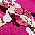 Kit 300 Aplique Enfeite Laço Lacinho EVA Decoração Rosa 6cm - Imagem 4