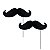 60 Espeto Palito Selfie Bigode Especial Dia dos Pais Foto - Imagem 2