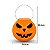 Kit 24 Cesta Balde Abobora P/ Doces Decoração Festa Dia das Bruxas Halloween - Imagem 4