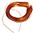 60 Tiara Arco Base Arame Metal Cobre Fina 1mm Pérola - Imagem 1