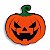 06 Abóbora Decorativa Halloween Enfeite Mural Painel 45cm - Imagem 1