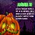 Kit 06 Enfeite Abóbora Mesa Decoração Papel Festa Halloween - Imagem 2