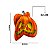 Kit 06 Enfeite Abóbora Mesa Decoração Papel Festa Halloween - Imagem 3